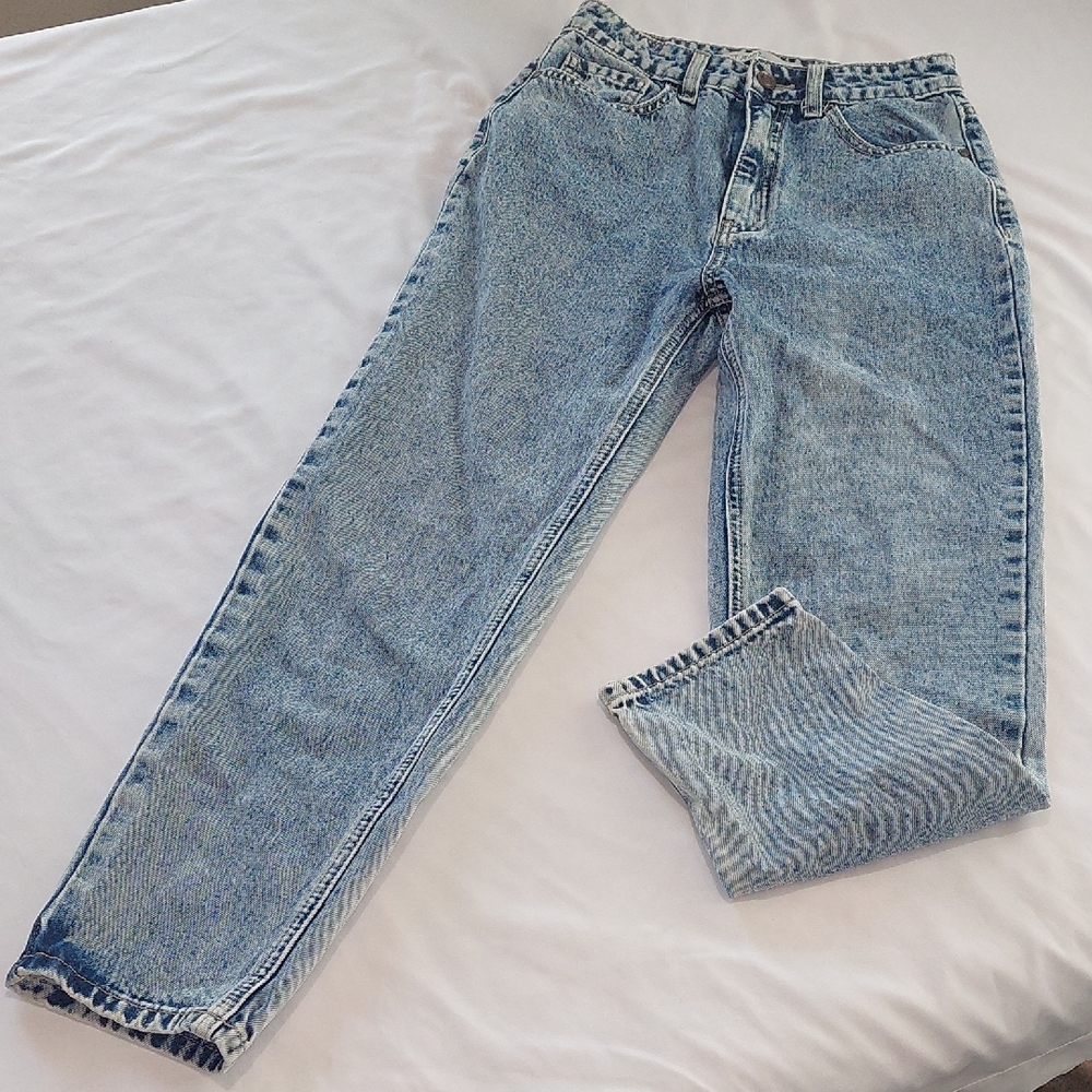 CT JEANS Blue Jeans Acid Washed Size 0